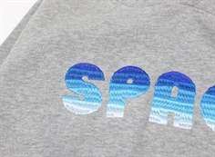 Soft Gallery hoodie Bowie grey melange space